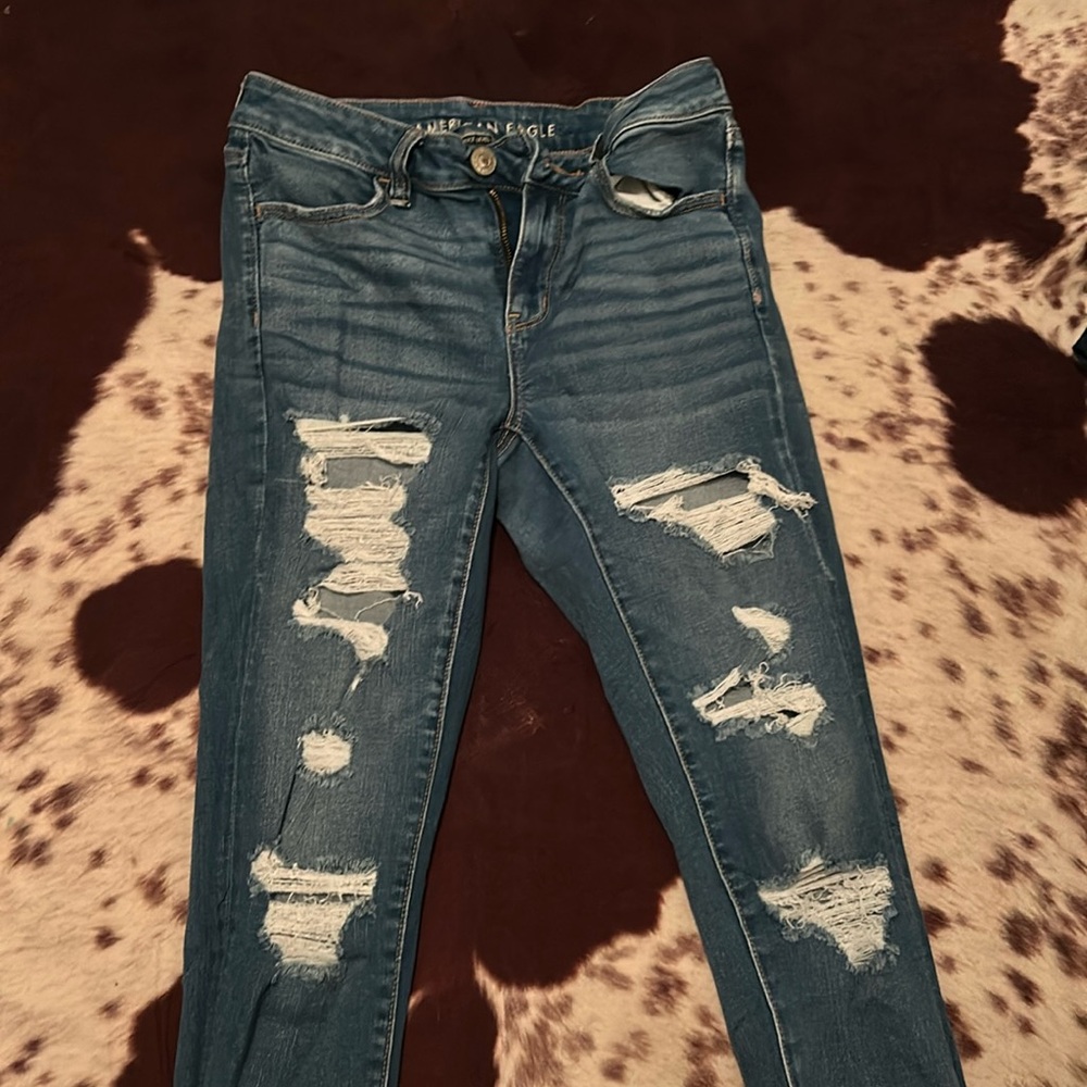 Light blue American eagle jeans
